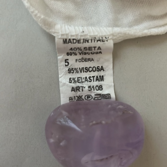 White MYKONOS By Celebrity White Translucent Dress Cover Up *One Size* - Picture 6 of 8